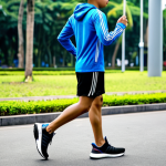 Adidas - Modern & Sporty**

"A young Vietnamese athlete wearing Adidas Ultraboost shoes and modern sportswear, training in a vibrant Ho Chi Minh City park. Focus on the Boost technology visible in the sole. Safe for work, appropriate content, fully clothed, professional, dynamic pose, high quality, perfect anatomy."

**
